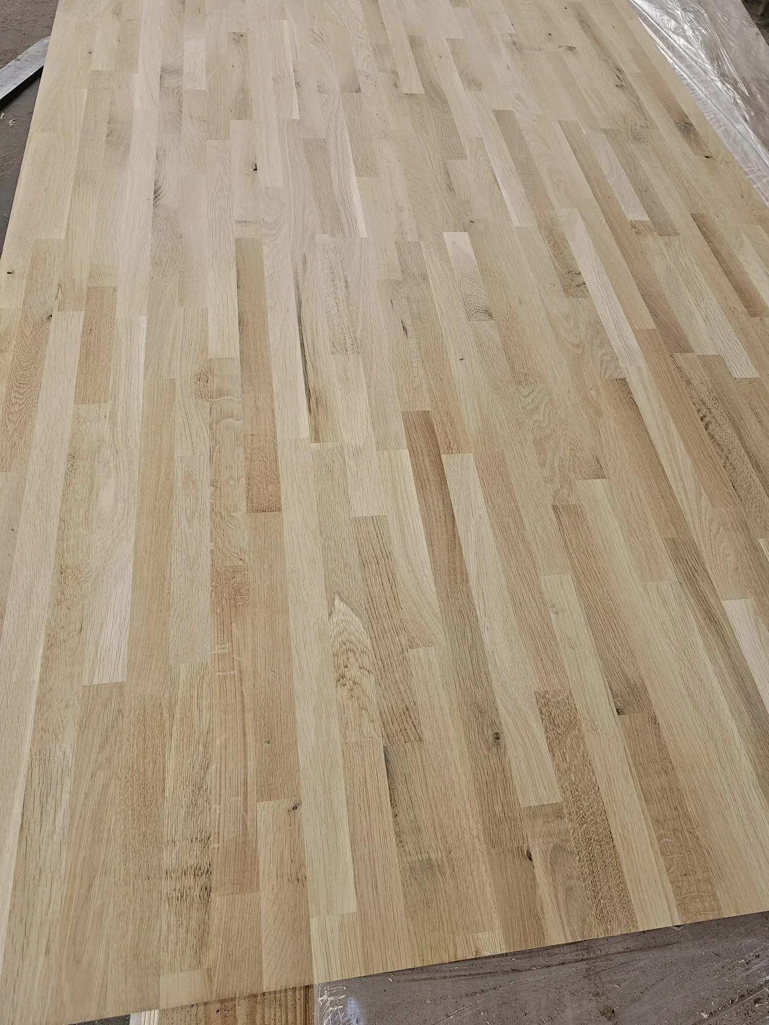 Meşe masif ahşap panel